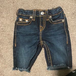 True religion boy  shorts